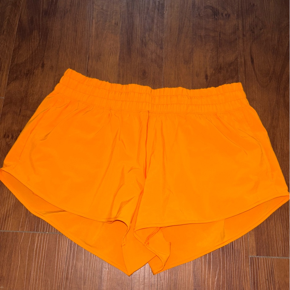 Aerie Bright Orange Athletic Shorts
